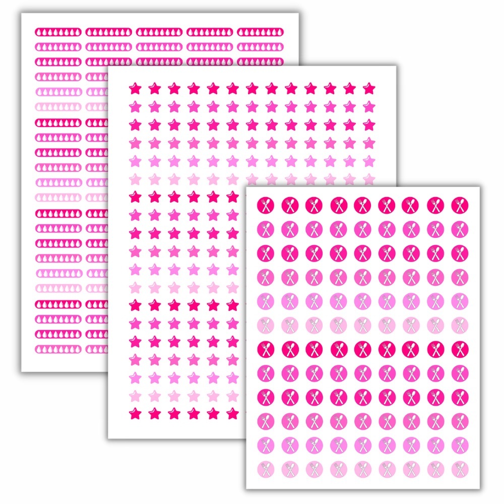 Pink Planner Stickers Set - Picture 4 of 6